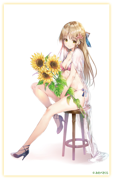 【模型】大金工业「sakurapion 插画作品」向日葵少女 百濑胡桃 预定2022年3月发售