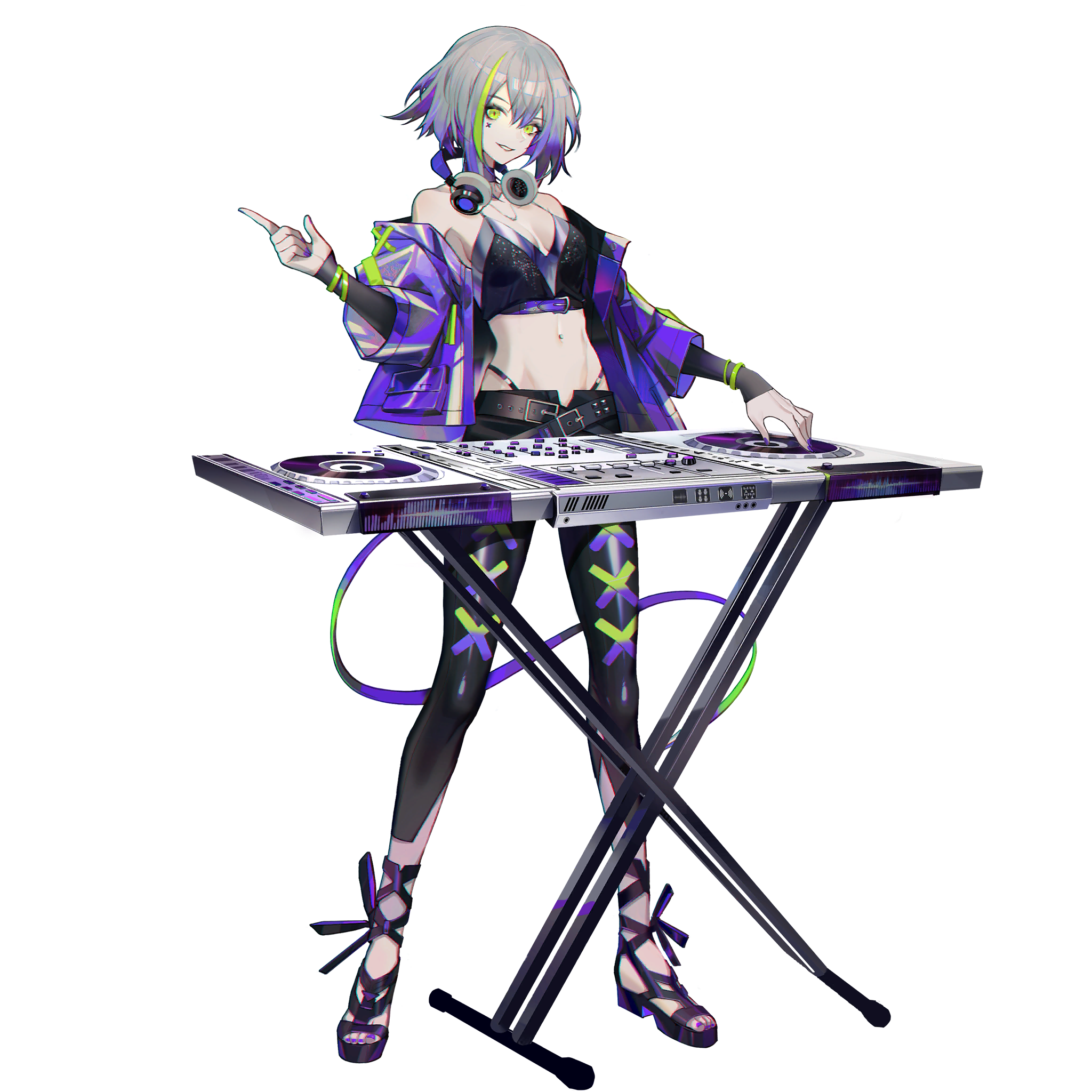 《少女前线云图计划》音流人形图鉴立绘一览