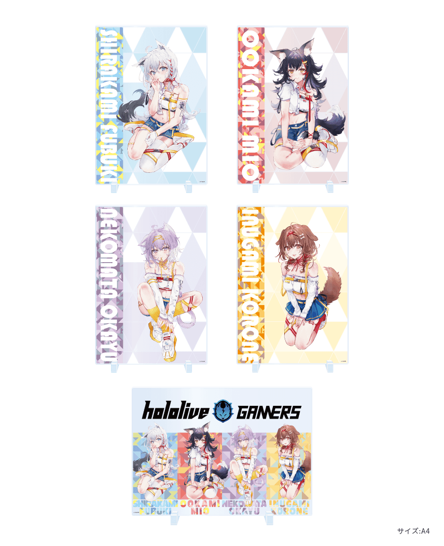  hololive与万代南梦宫合作娃娃机景品：形象戒指线上限定开卖！