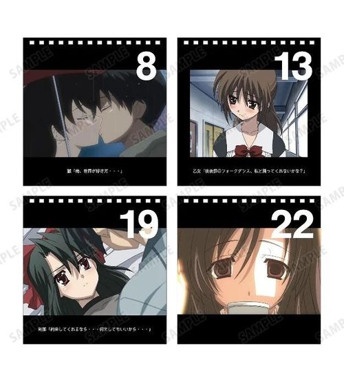 官方玩梗最为致命！ 《School Days》推出主题日历 回顾动漫经典画面
