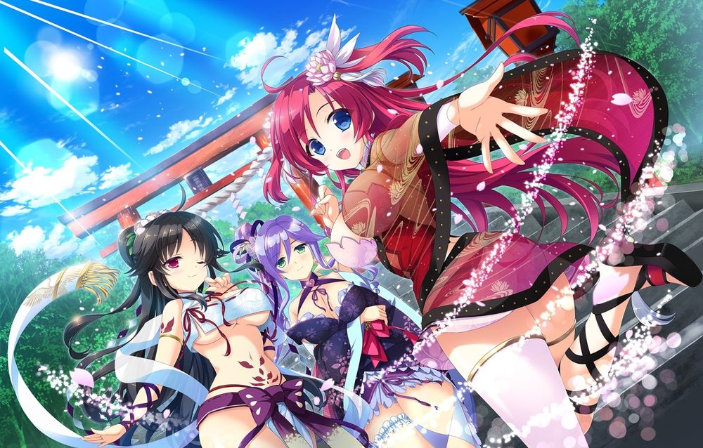 后宫喜剧视觉小说《恋神三部曲》将推出 Switch繁体中文实体版！