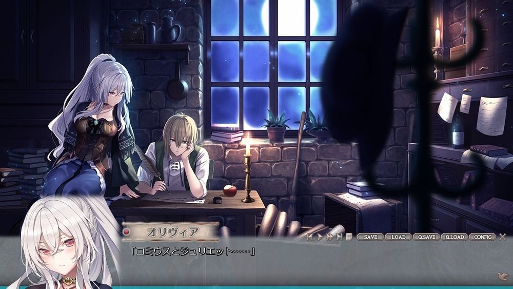 视觉小说游戏《白日梦的构想图》预定2022年春季登陆Steam平台