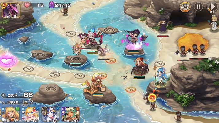 塔防游戏《魔物娘TD》5月9日正式上线DMM GAMES！
