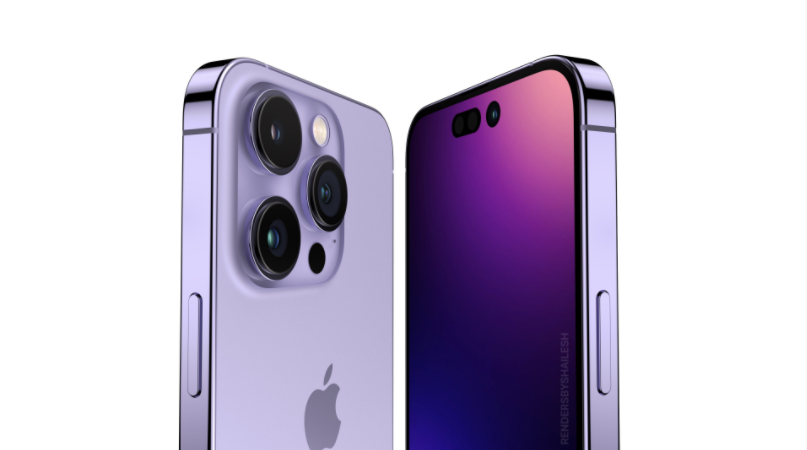 苹果iPhone 14 Pro概念渲染图曝光：告别刘海屏 辨识度拉满！