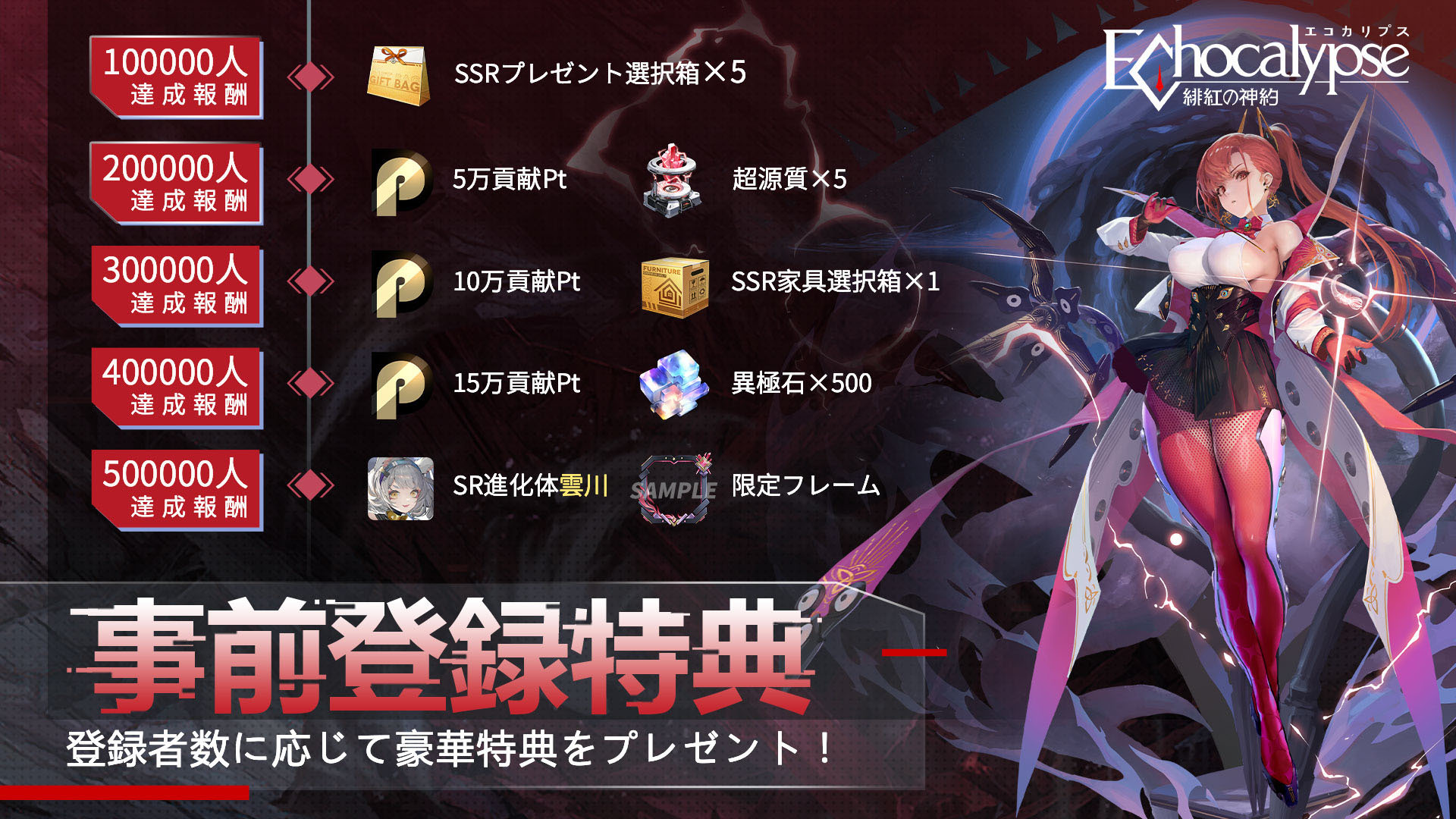 终末世界主题RPG《Echocalypse:绯红的神约》于日本展开事前登录!预计2022年内推出 终末世界主题RPG《Echocalypse:绯红的神约》于日本展开事前登录!预计2022年内推出