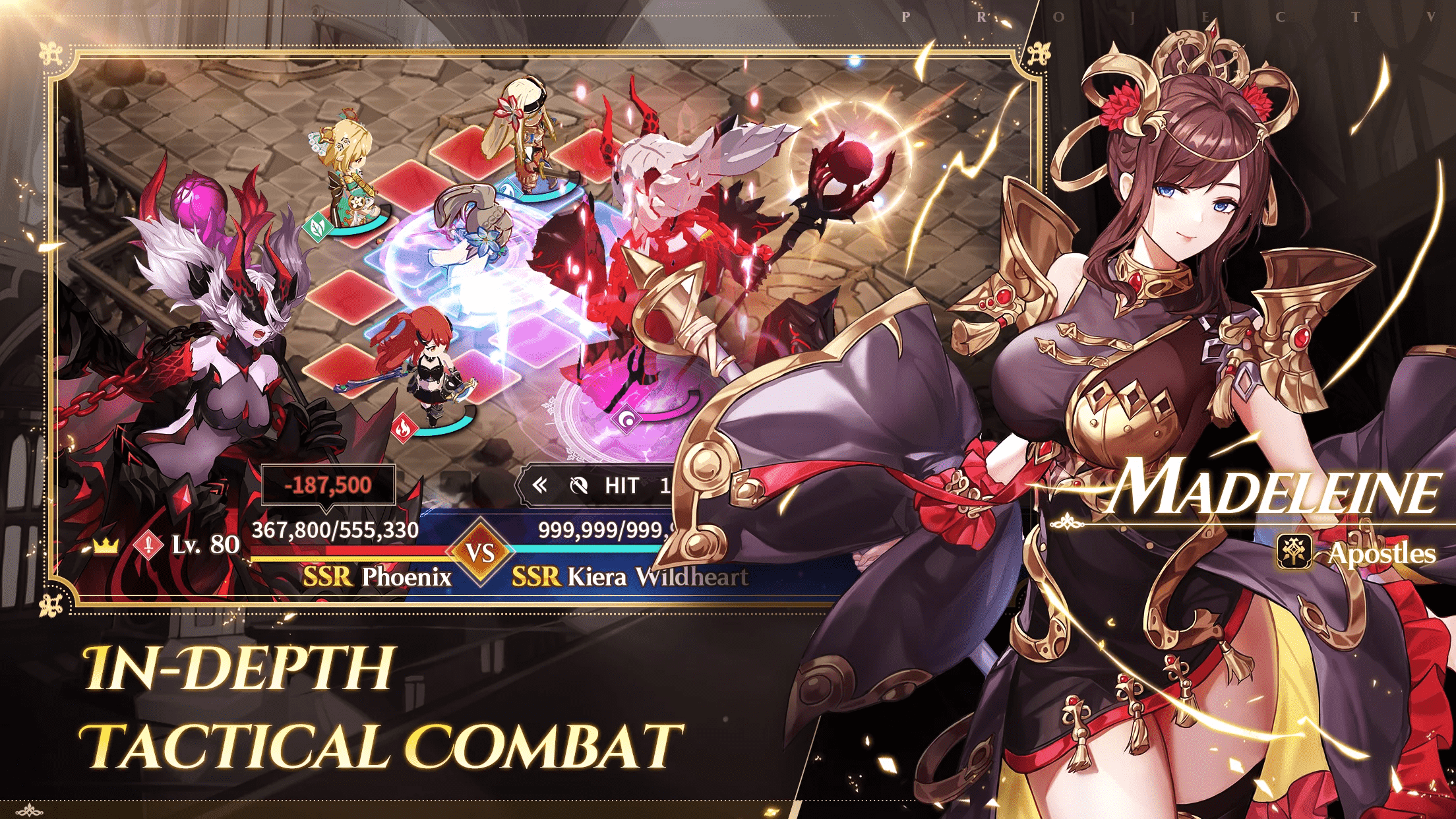 丰富的自定义要素！策略RPG《Project V》 Google Play展开抢先体验