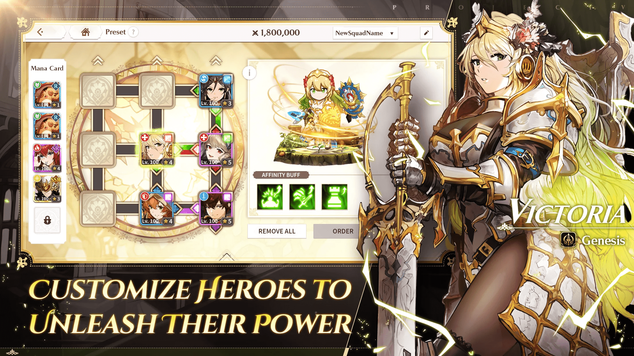 丰富的自定义要素！策略RPG《Project V》 Google Play展开抢先体验
