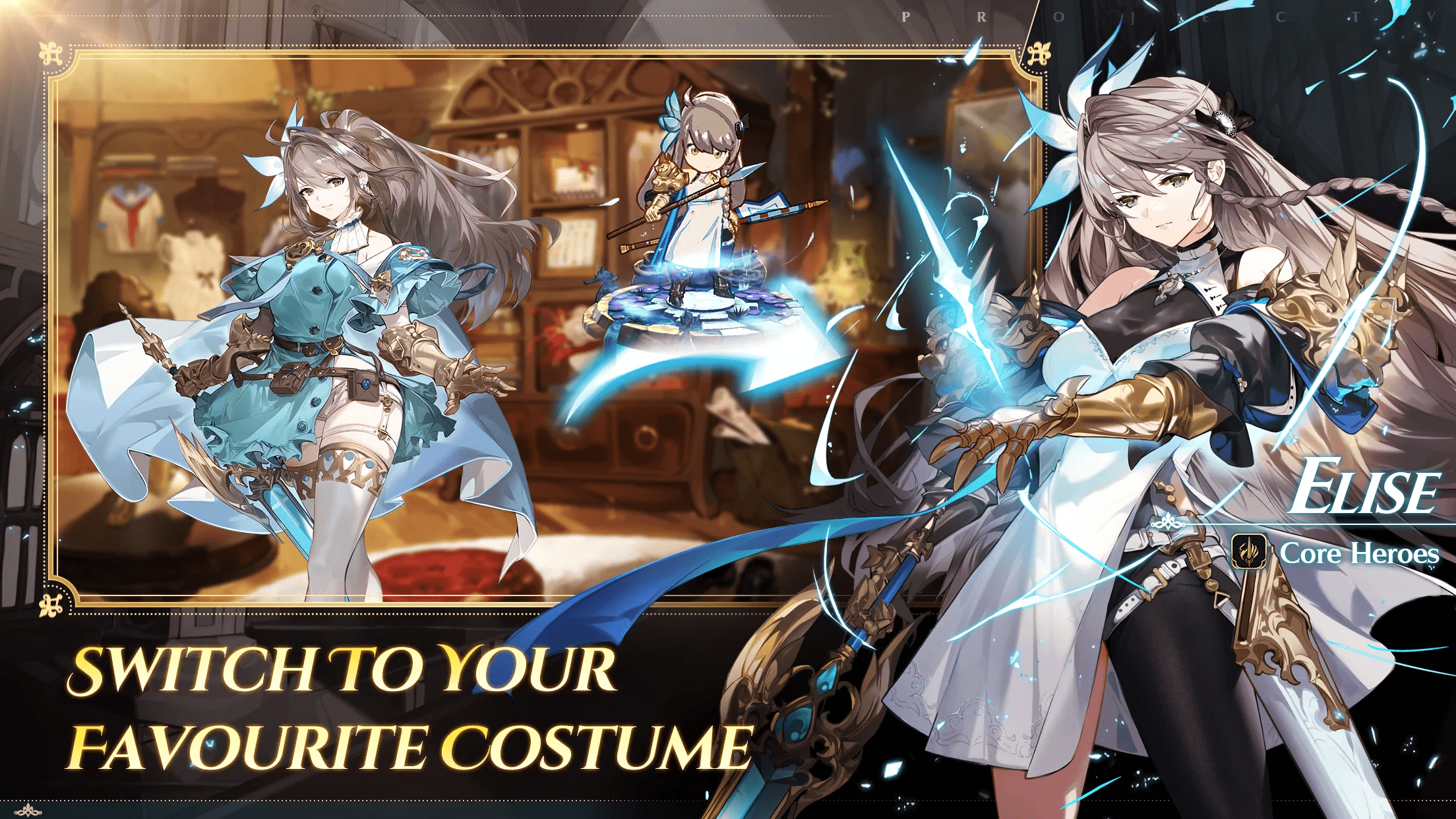 丰富的自定义要素！策略RPG《Project V》 Google Play展开抢先体验