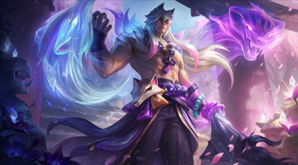 《LOL》灵魂莲华皮肤预览 巫女辛德拉，剑圣喜提至臻