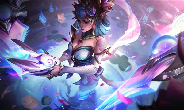 《LOL》灵魂莲华皮肤预览 巫女辛德拉，剑圣喜提至臻