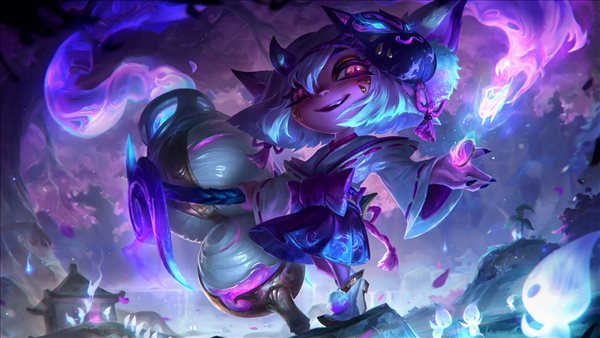 《LOL》灵魂莲华皮肤预览 巫女辛德拉，剑圣喜提至臻