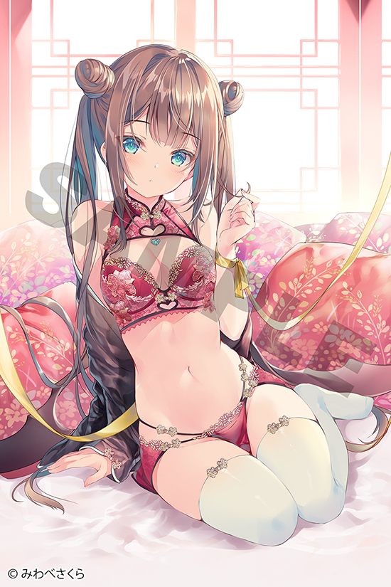 【模型】SKYTUBE「sakurapion 原画作品」中式风内衣 恶魔酱，预定2023年6月发售