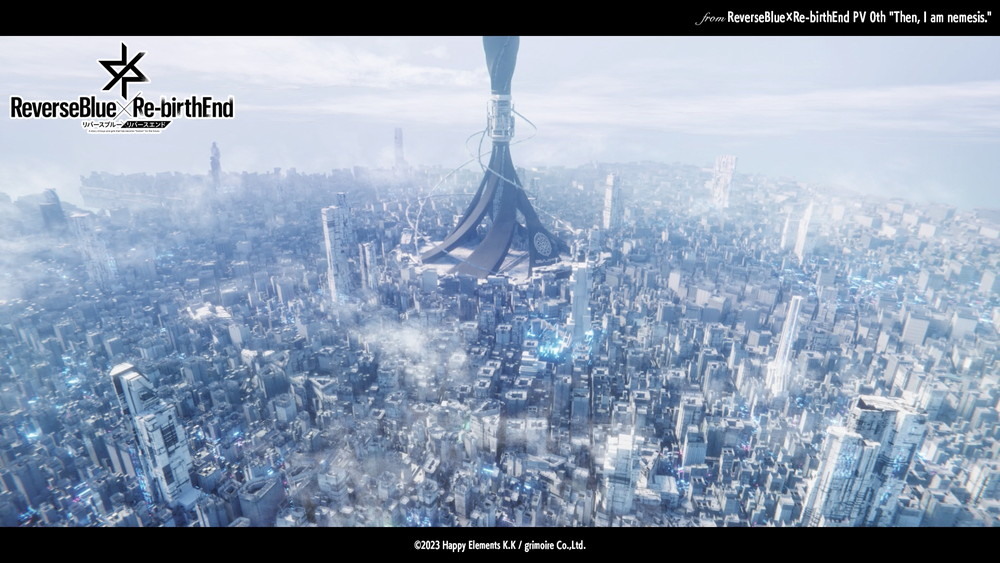 Happy Elements新作《ReverseBlue×Re-birthEnd》公布了网站及宣传影片