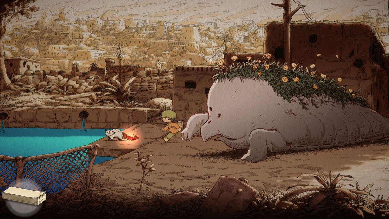 2D绘本风剧情游戏《OU》已正式登陆Steam