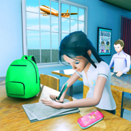 虚拟高中学校女孩游戏模拟器