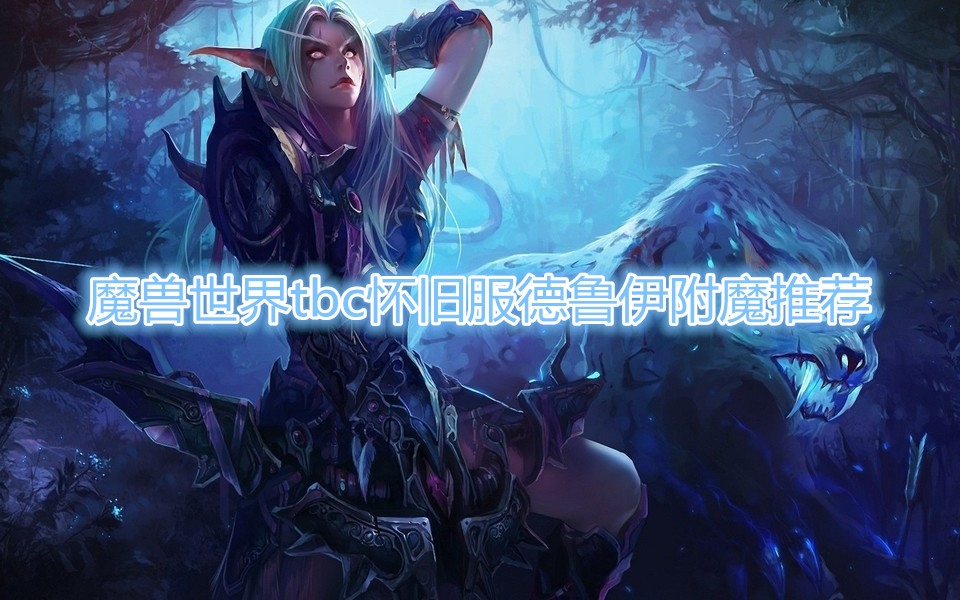 《魔兽世界》tbc怀旧服德鲁伊附魔推荐