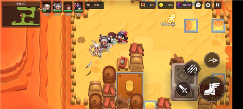 坎公骑冠剑4-4宝箱怎么全收集