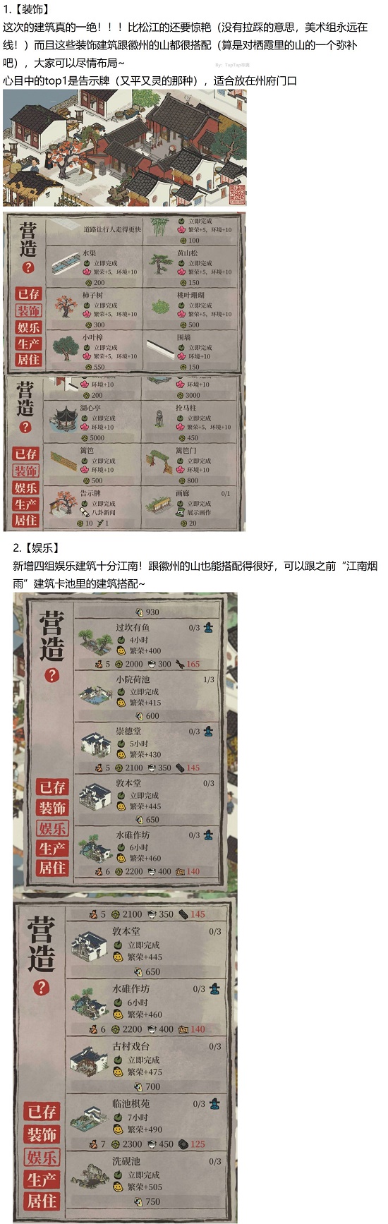 《江南百景图》徽州府开荒教程详解