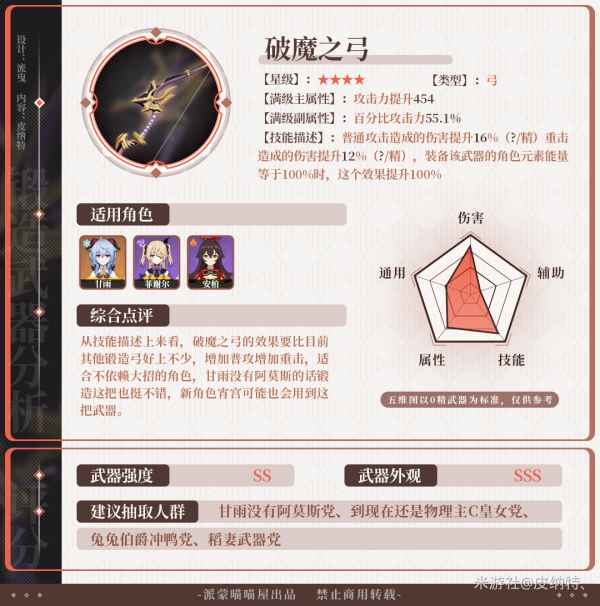 原神2.0锻造武器解析-原神2.0锻造武器介绍