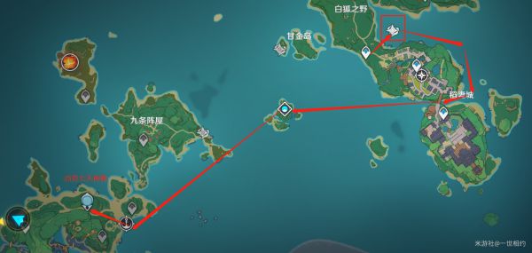 原神2.0版新增区域开全图教学