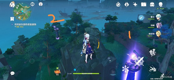 原神无想刃狭间雷柱子详细解锁攻略大全 原神无想刃狭间雷柱子详细解锁攻略大全