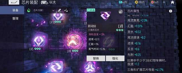 王牌竞速以太芯片搭配推荐攻略