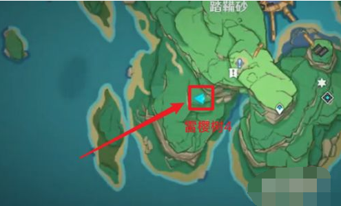 原神五颗雷樱树在哪里？原神五颗雷樱树位置
