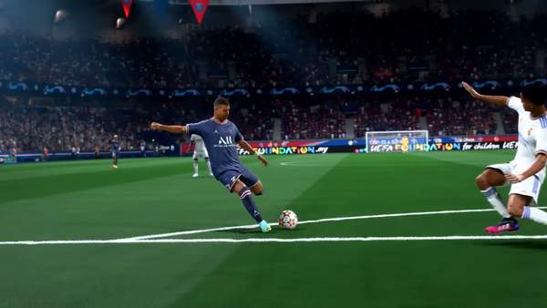 《FIFA 22》实机预告 超级动作技术展示，更具沉浸感
