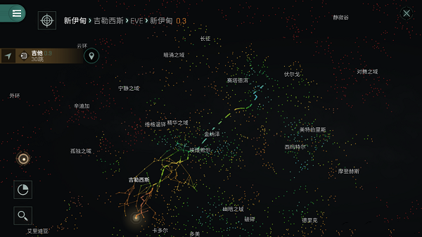 EVE星战前夜无烬星河星图介绍一览
