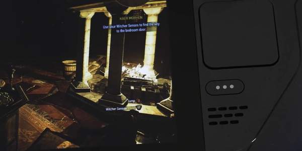 Steam掌机实机演示 流畅运行《巫师3》《控制》等作