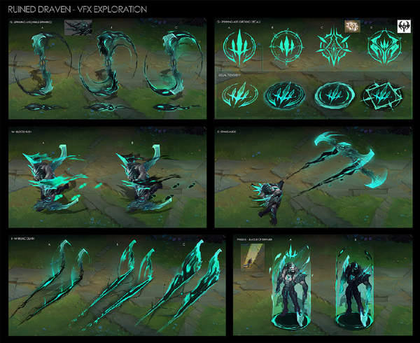 《LOL》破败军团皮肤概念图 身心失守，陷入破败之人
