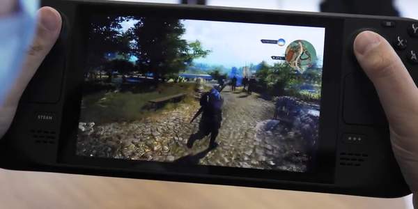 Steam掌机实机演示 流畅运行《巫师3》《控制》等作