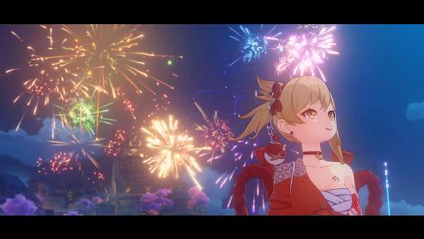 《原神》新角色演示视频 和宵宫一起观赏烟花庆典！