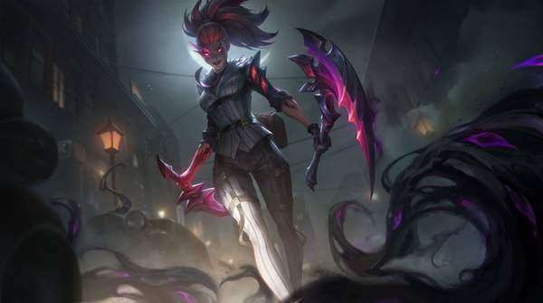 《LOL》新皮肤原画 地下都市、十周年限定神凰行者