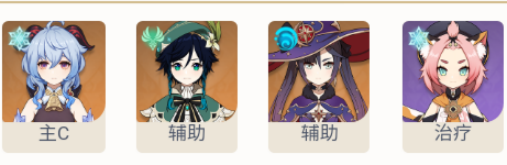 原神神里绫华阵容搭配推荐