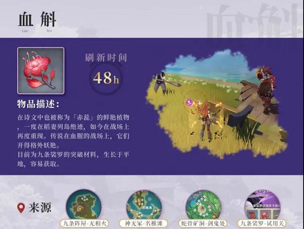 原神九条裟罗天赋突破材料一览 原神九条裟罗天赋突破材料一览