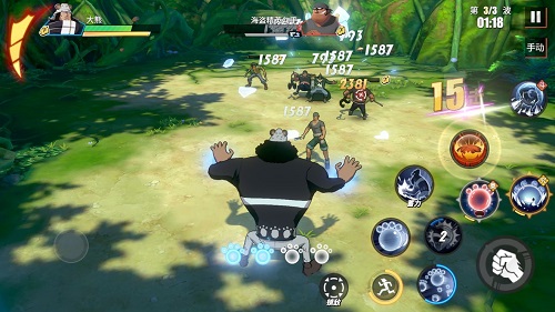 航海王热血航线大熊刷图连招推荐攻略