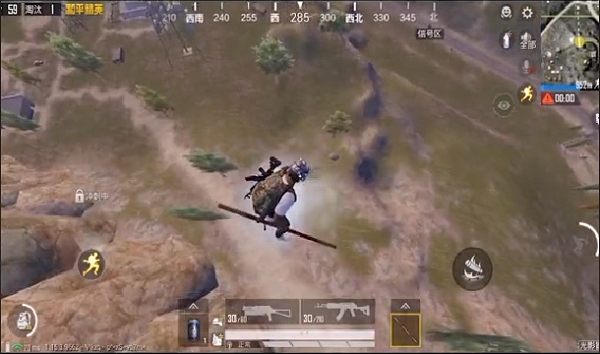 和平精英金箍棒怎么无限飞行？