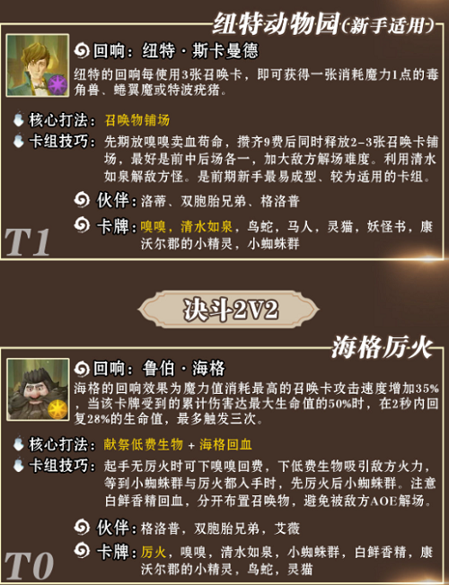 哈利波特魔法觉醒卡组节奏榜最新 哈利波特魔法觉醒卡组节奏榜最新