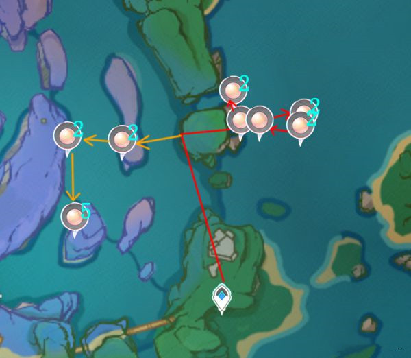 原神珊瑚珍珠最全采集路线分享