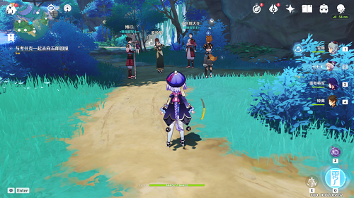 原神肥料推销员怎么触发？