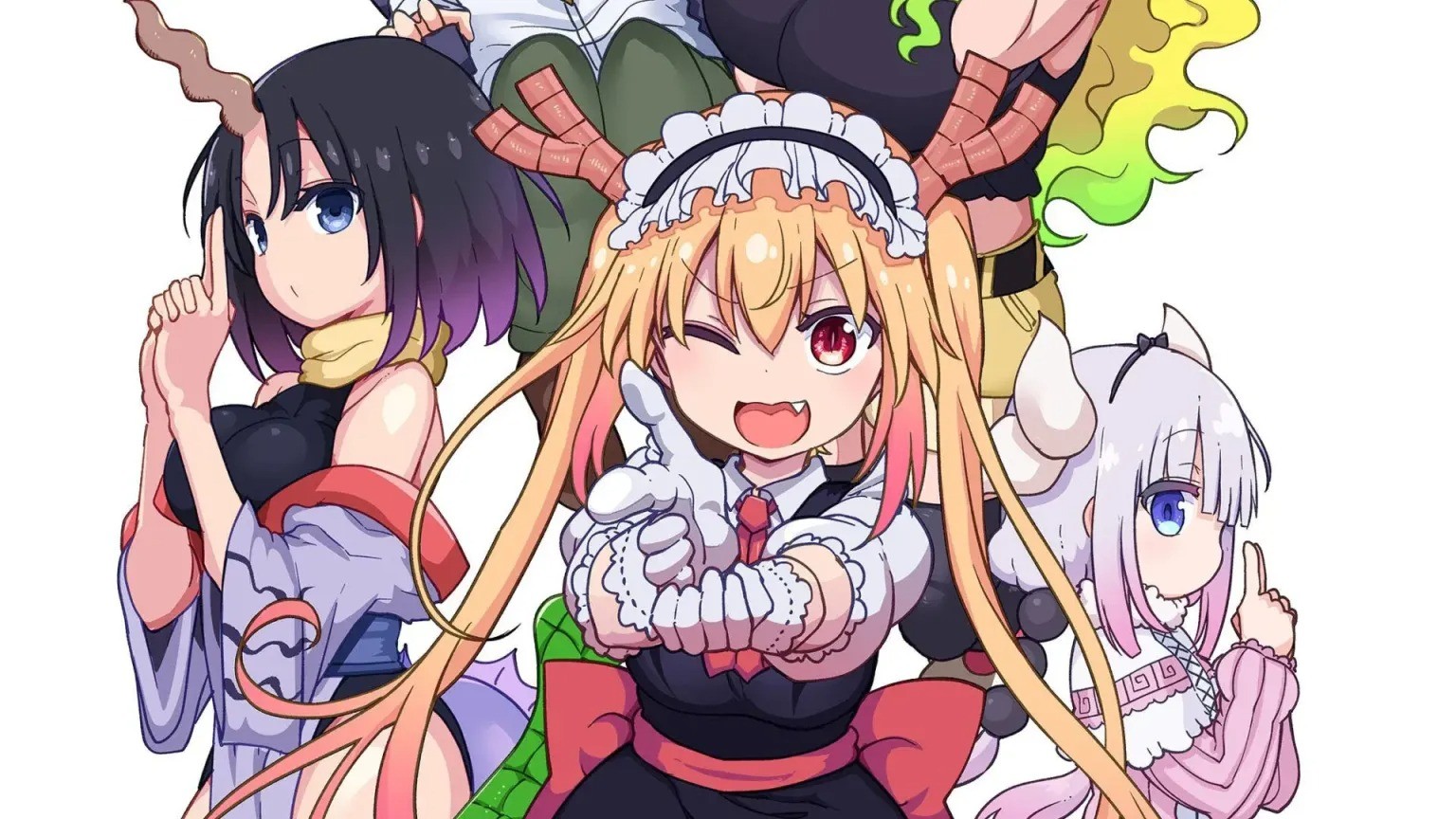 《小林家的龙女仆》游戏版面向PS4/NS公布：一款射击弹幕游戏