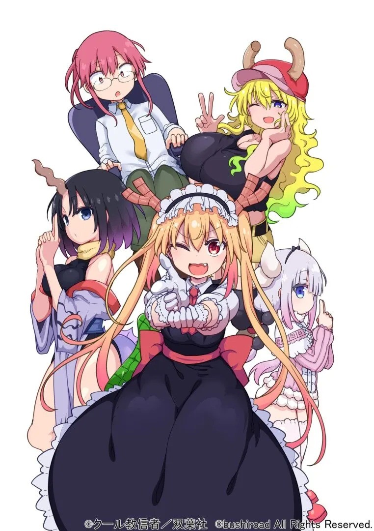 《小林家的龙女仆》游戏版面向PS4/NS公布：一款射击弹幕游戏