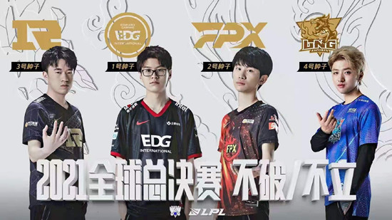 LOL2021全球总决赛抽签结果出炉：RNG上上签、EDG再战T1！