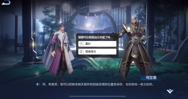 王者荣耀花塔位置在哪？