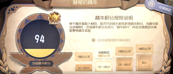 第五人格浓缩的精华有什么用？