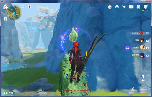 原神逐月符位置在哪？