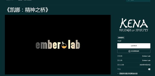 《凯娜：精神之桥》会登录steam吗？
