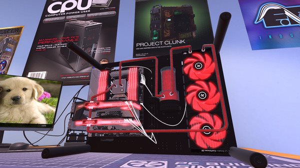 Epic喜+1：独立模拟解谜游戏《装机模拟器》免费领
