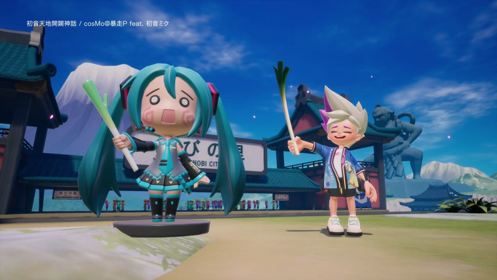 《泡泡糖忍战》联动初音未来预告发布！将会有多种服装造型